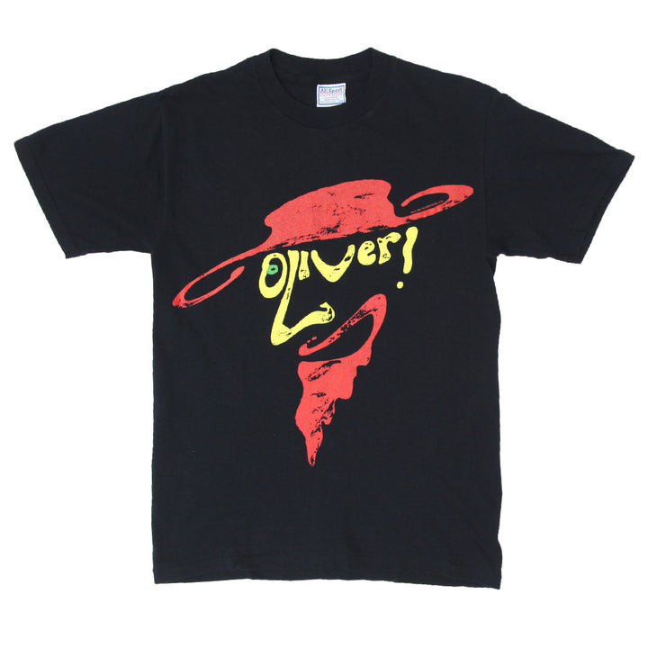 1993 Vintage Oliver The Musical T-Shirt Made In USA Black All Sport M | Migration_T-Shirts UAENAT40 | Fashion Rerun