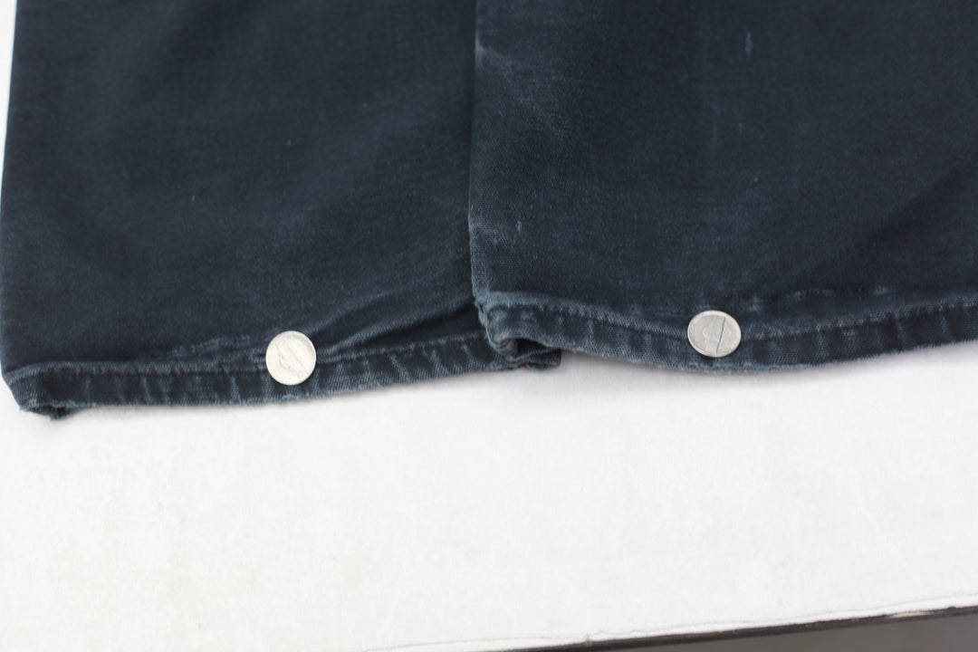 Mens Carhartt B01 BLK Dungaree Fit Double Knee Pants