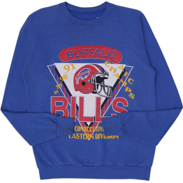 Vintage 90s Buffalo Bills NFL Crewneck Sweatshirt Size L | Migration_Sweatshirts | Fashion Rerun