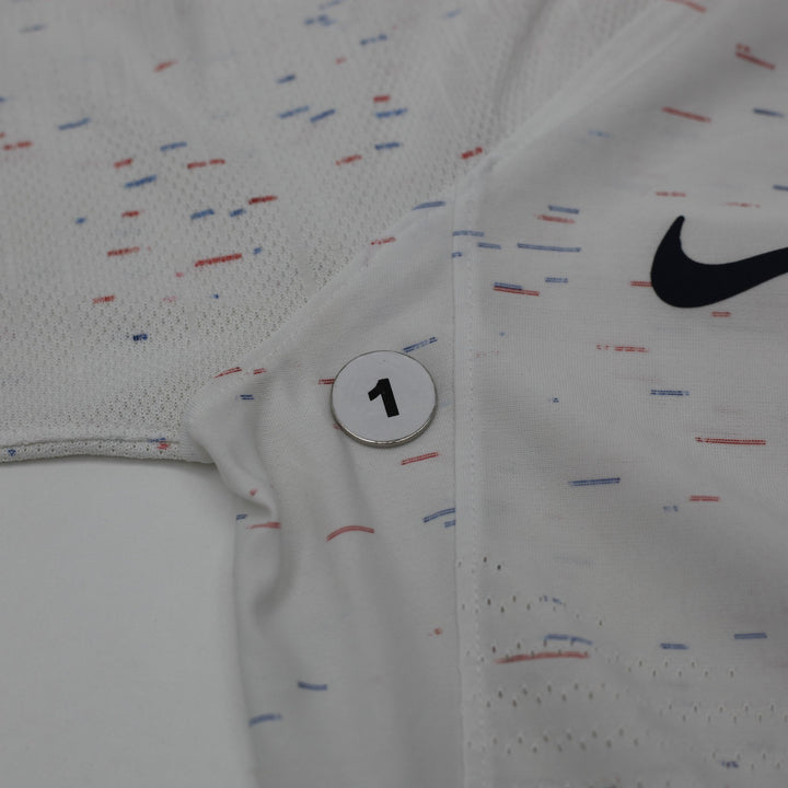 Mens Nike Soccer Jersey White 2018 Graphic FFF Team