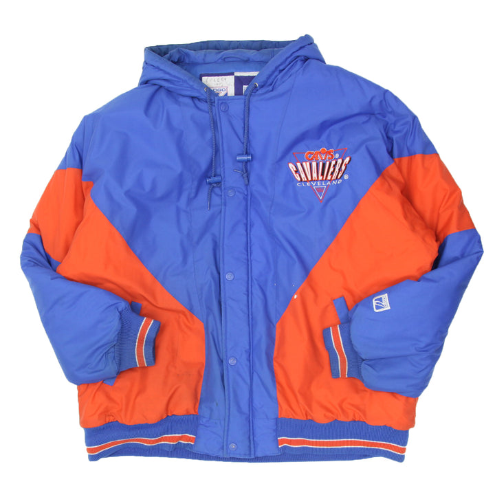 Vintage Logo 7 NBA Cleveland Cavaliers Insulated Hooded Jacket