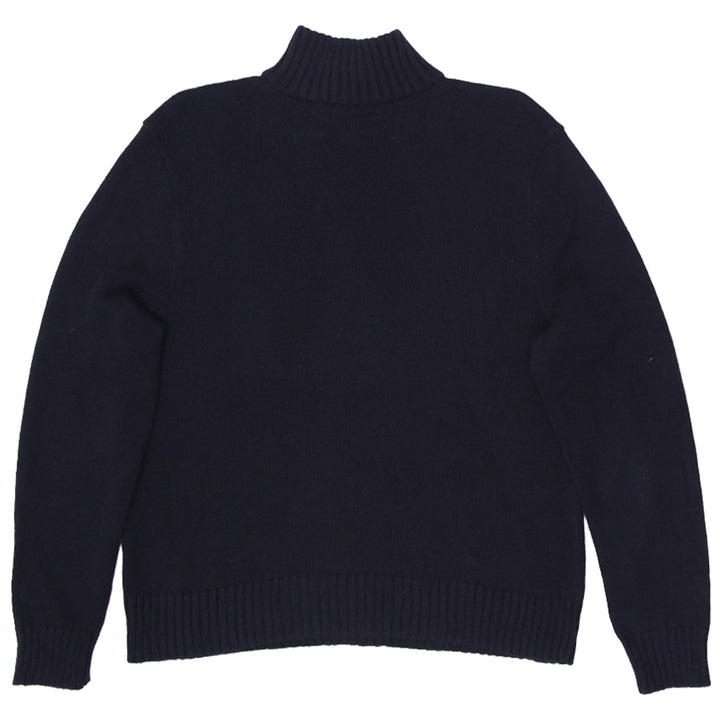 Mens Polo By Ralph Lauren 100% Pima Cotton Quarter Zip Sweater