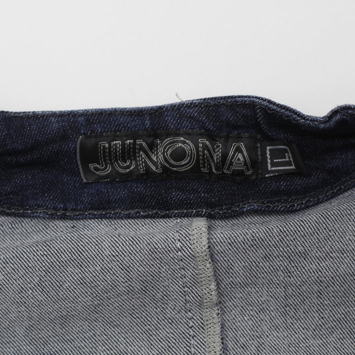 Y2K Ladies Junona Button Front Denim Vest Size S