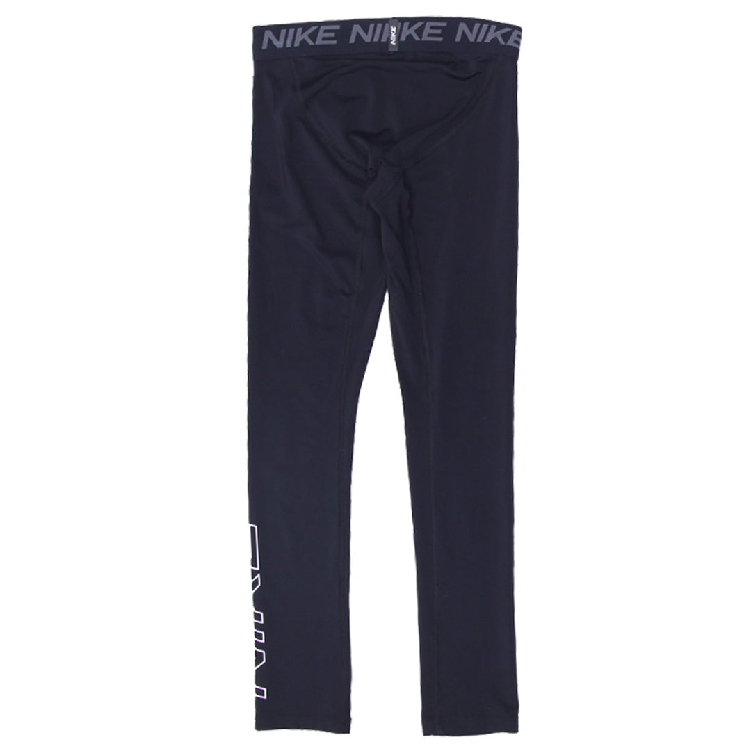 Mens Nike Tight Fit Black Compression Pants - Main Image