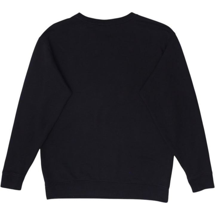 Ladies PINK Victoria Secret Crewneck Pullover Sweatshirt Black Size M