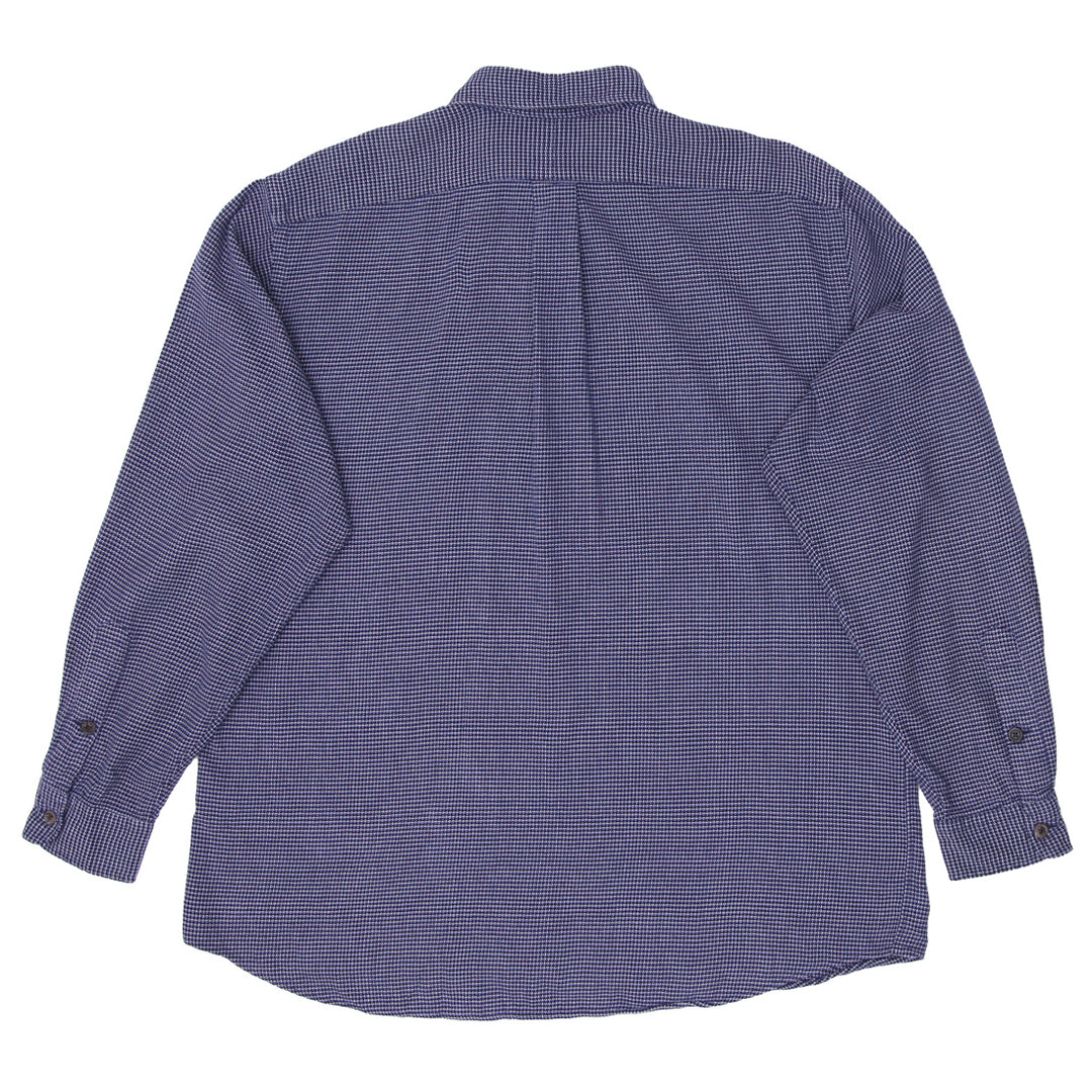 Mens Polo Ralph Lauren White Field Long Sleeve Shirt - Fashion Rerun Vintage Migration_Shirt