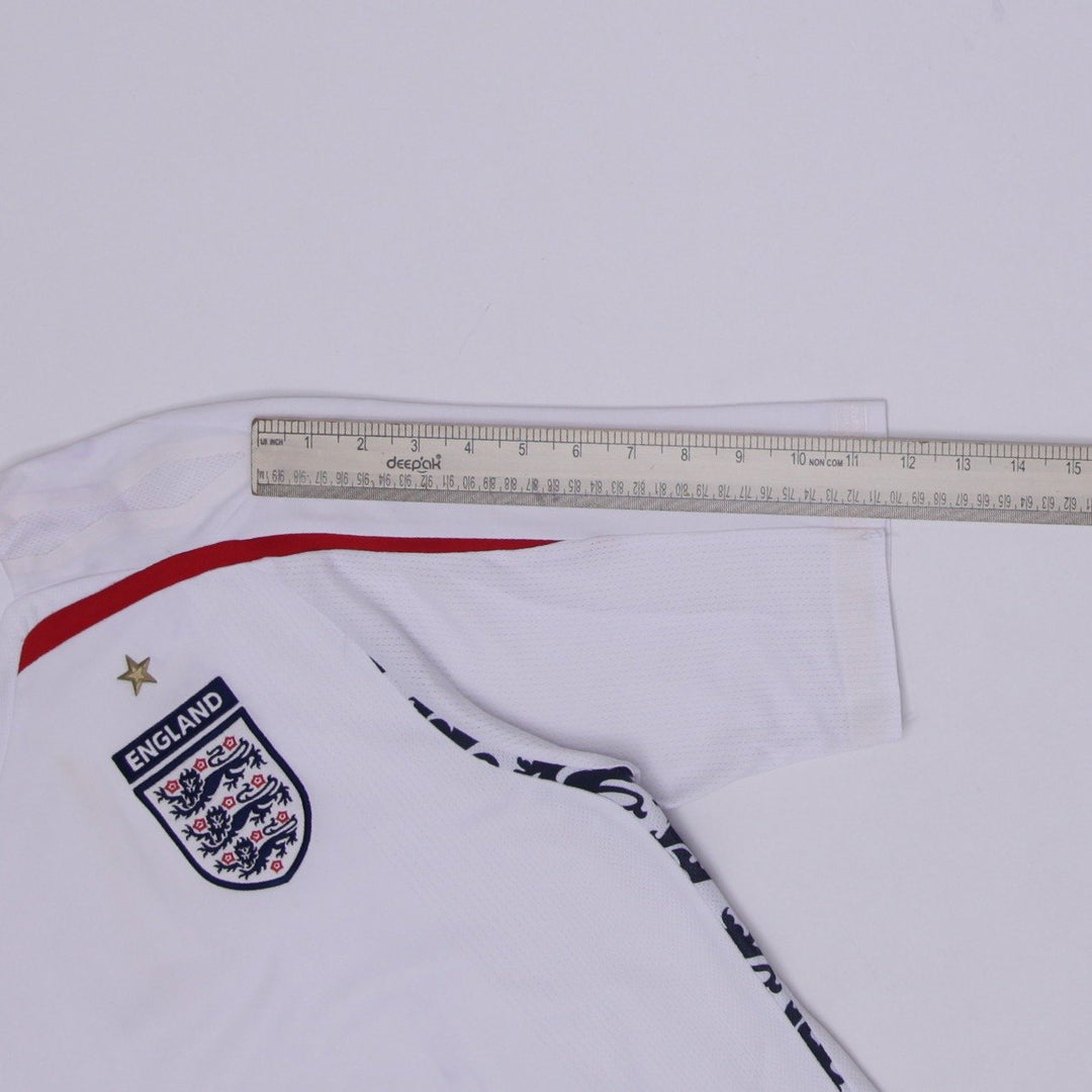 Vintage Umbro England Football 2007-2009 Home Jersey Size Large