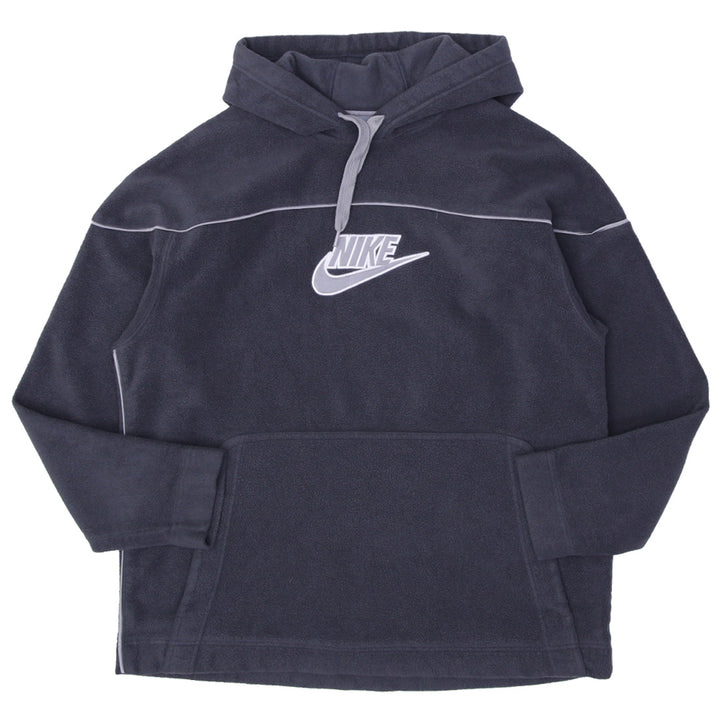 Vintage Nike Fleece Center Swoosh Spell Out Hoodie