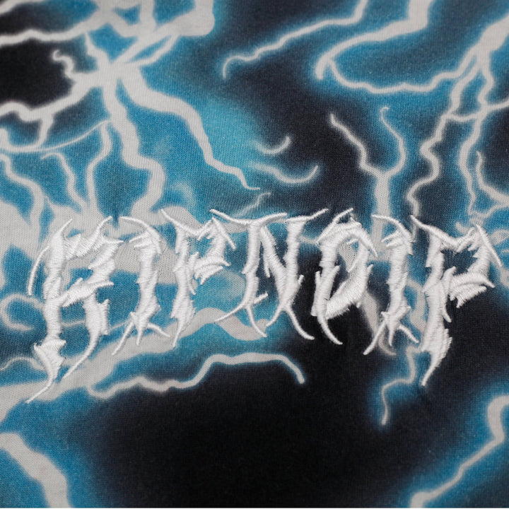 Mens Ripndip Blue Lightning Print Graphic T-Shirt Size L | Migration_T-Shirts SW COLLECTION - Detail View | Fashion Rerun