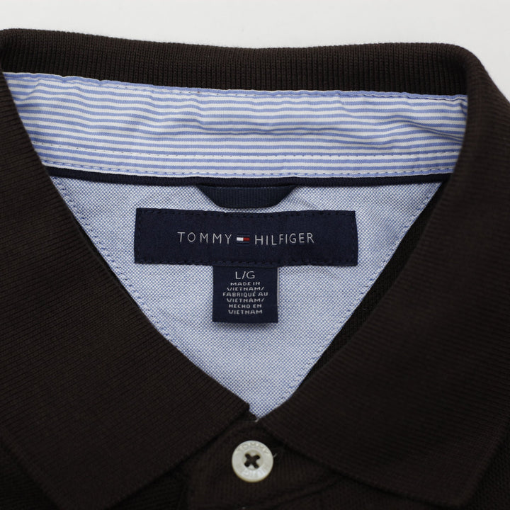 Mens Tommy Hilfiger Short Sleeve Polo T-Shirt Size L