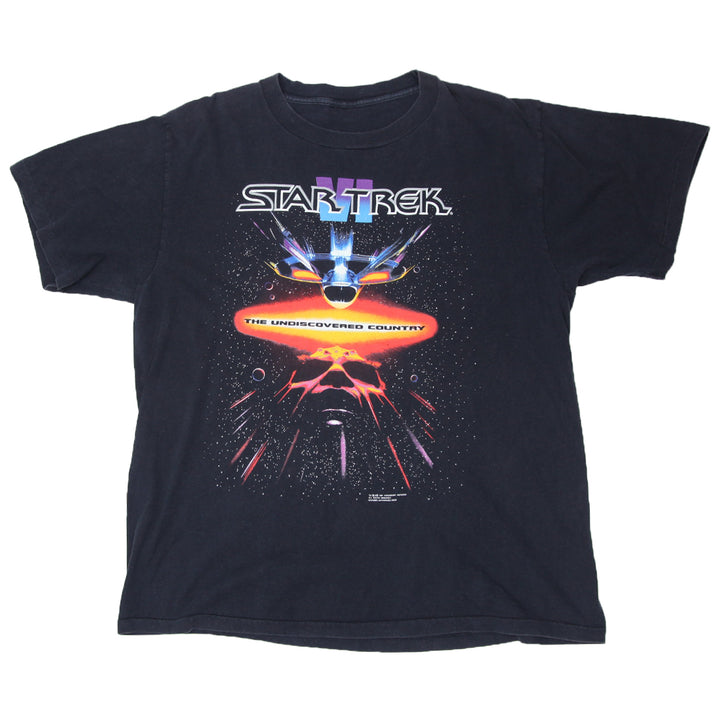 1991 Vintage Star Trek The Undiscovered Country T-Shirt S.Stitch XL