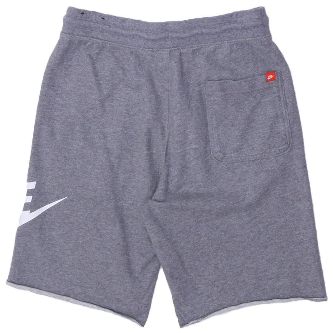 Mens Nike Spellout Gray Drawstring Shorts