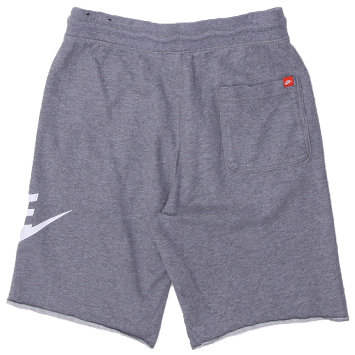 Mens Nike Spellout Gray Drawstring Shorts