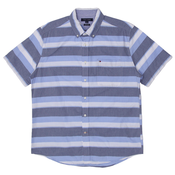 Mens Tommy Hilfiger Classic Fit Stripe Shirt - Fashion Rerun Vintage Migration_Shirt