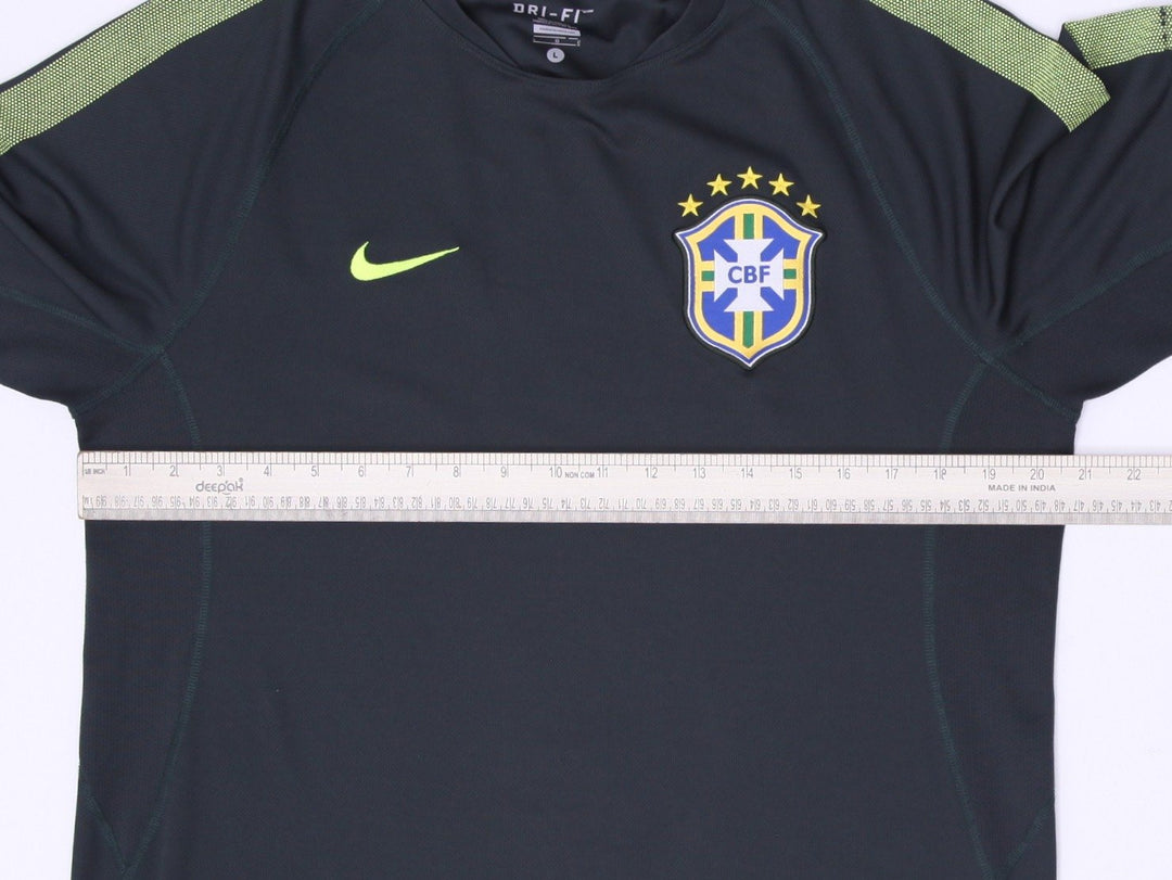 Mens Nike Brazil Copa CBF Squad Training Jersey Size L