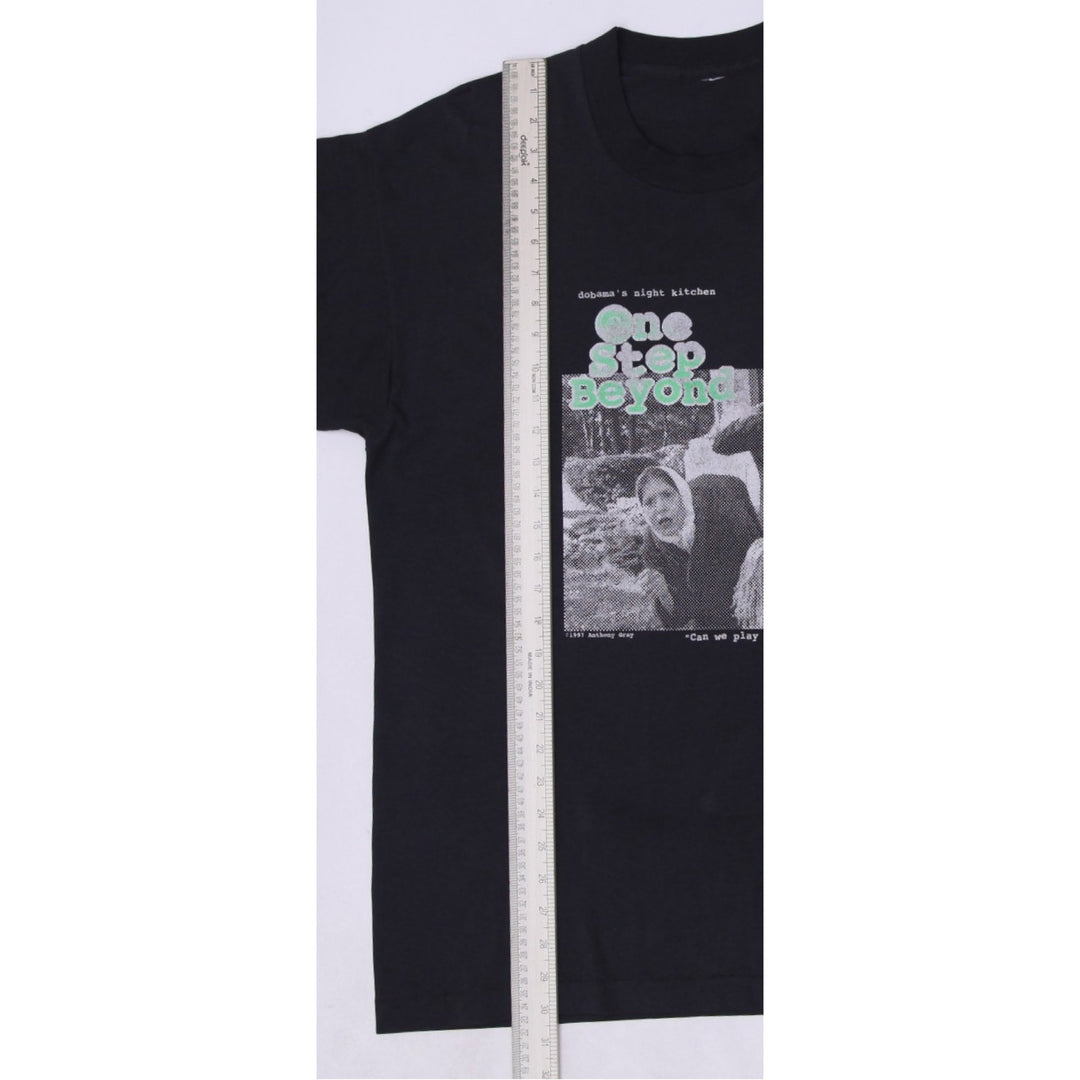 Vintage 1997 Anthony Gray One Step Beyond Single Stitch Black T-Shirt | Migration_T-Shirts - View 9 | Fashion Rerun