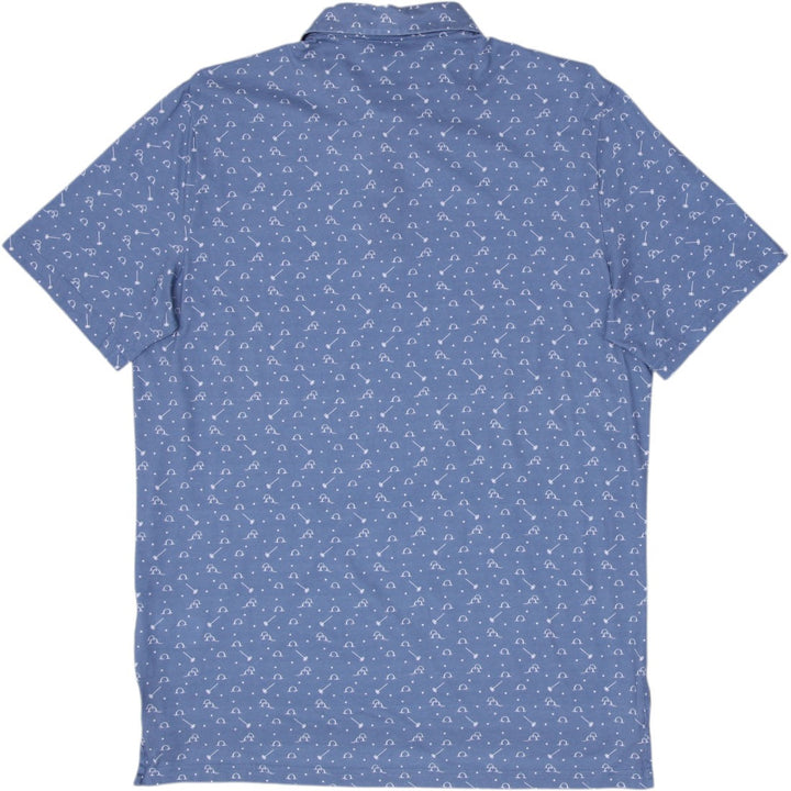 Ralph Lauren Patterned Classic Fit Polo Shirt M | Migration_T-Shirts - Side View | Fashion Rerun
