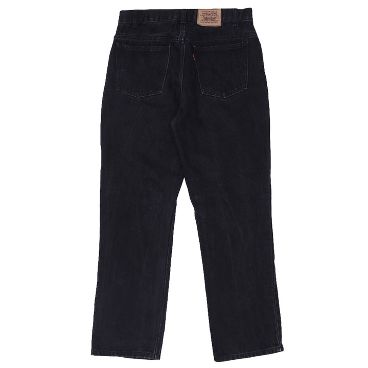 Vintage Levi Strauss Orange Tab Jeans Black - Fashion Rerun Vintage Migration_Pants