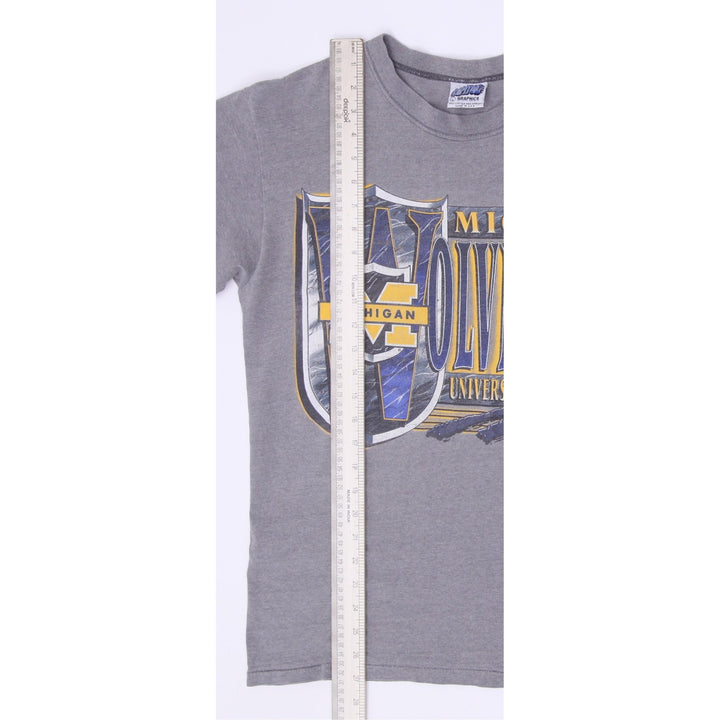 Vintage 90s Capitol Graphics Michigan Wolverines NCAA College T-Shirt Size L