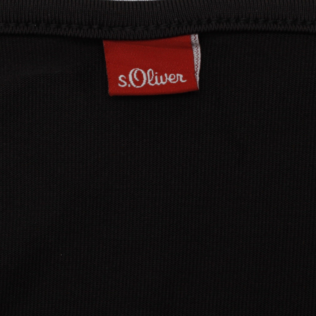 Y2K Ladies S.Oliver Halter Neck Tie-Back Tank Top