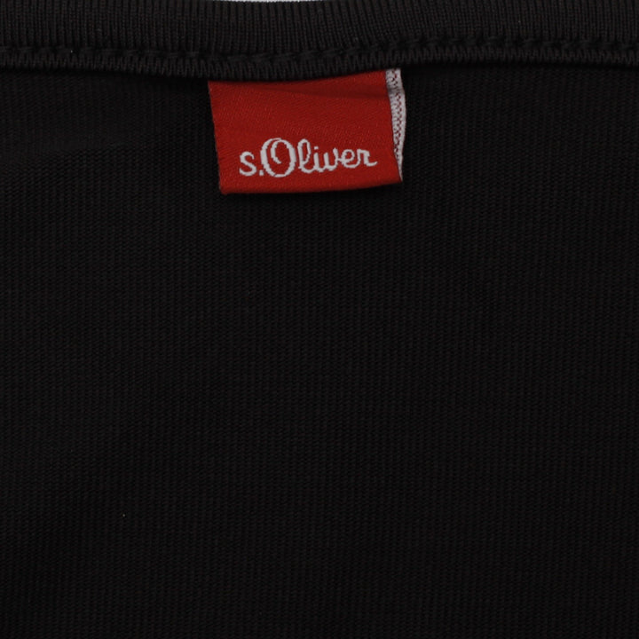 Y2K Ladies S.Oliver Halter Neck Tie-Back Tank Top