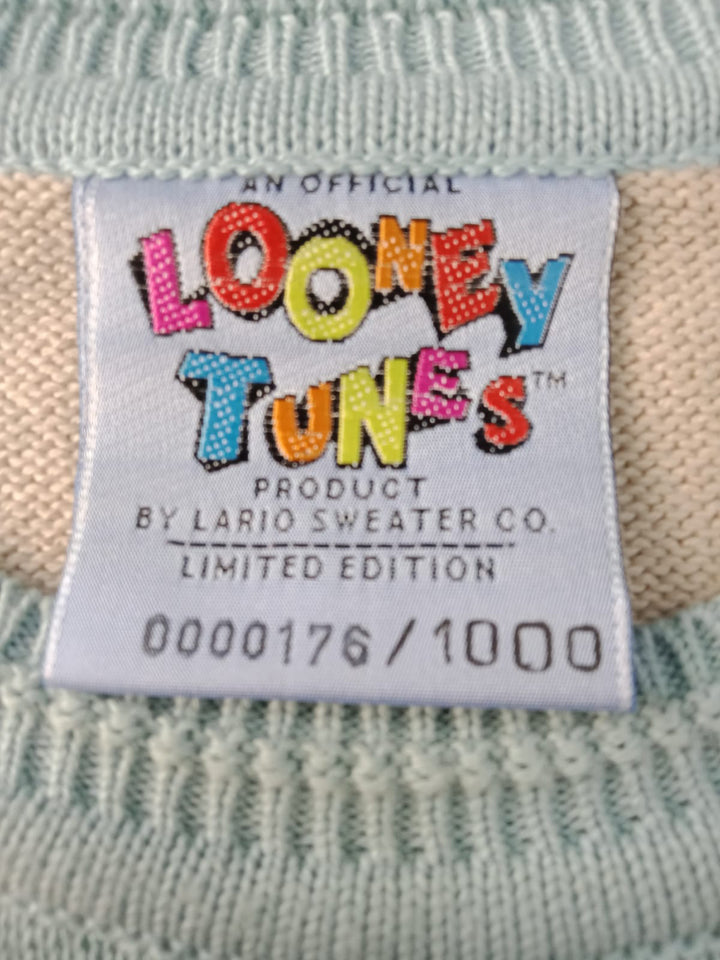 Vintage Looney Tunes Fishing Knit Sweater