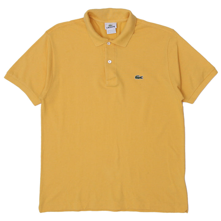 Mens Lacoste Yellow Polo T-Shirt