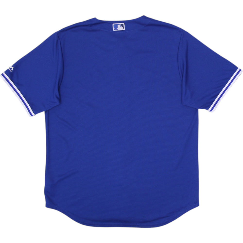 Vintage MLB Toronto Blue Jays Baseball Jersey Size L | Migration_Jerseys - Side View | Fashion Rerun
