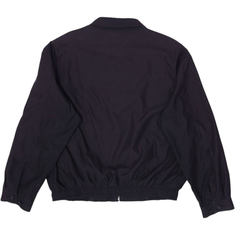 Vintage Mens Polo Ralph Lauren Black Full Zip Embroidered Jacket Size XXL | Migration_Jackets - Side View | Fashion Rerun