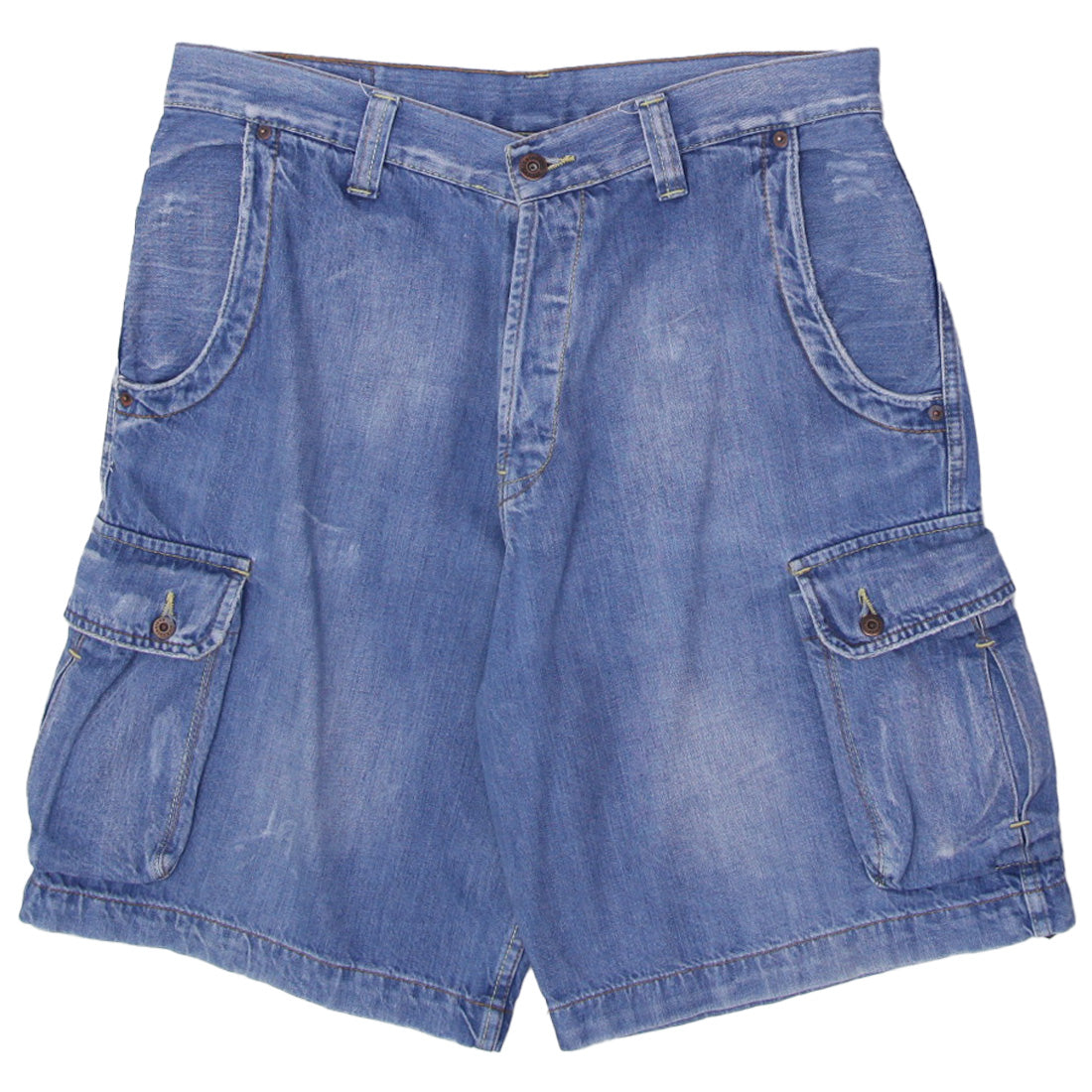 Shop Y2K Mens Sicko Nineteen Cargo Denim Shorts | Fashion Rerun