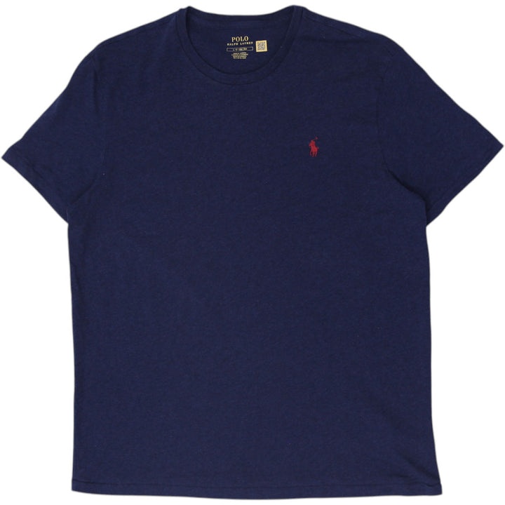 Mens Polo Ralph Lauren Navy Blue Short Sleeve T-Shirt Size L