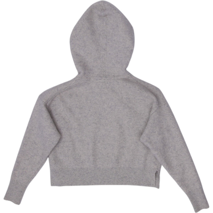 Ladies Babaton Cropped Soft Cashmere Hoodie Size XS