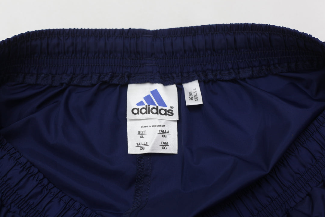 Vintage Adidas Embroidered Nylon Shorts | Migration_Shorts FBFIRST20 UAENAT40 - Back View | Fashion Rerun