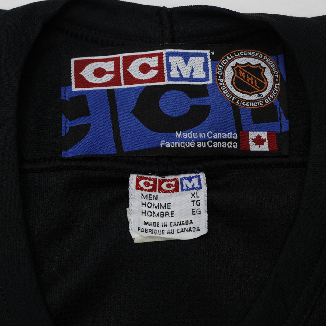 Vintage Black CCM Center Ice NHL Nashville Predators Hockey Jersey XL | Migration_Jerseys - Back View | Fashion Rerun