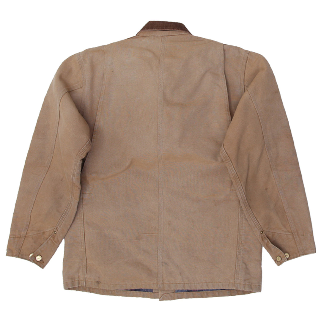 Vintage Brown 1989 “100 Years” Carhartt Blanket Lined Chore Coat Jacket | Migration_Jacket UAENAT20 - Side Vi | Fashion Rerun