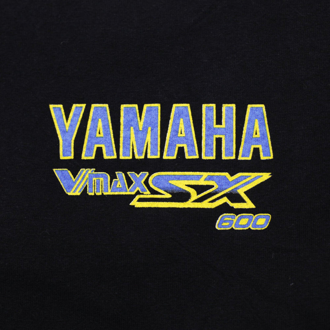 Vintage 90s Murina Yamaha Vmax SX 600 Snowmobile T-Shirt Made in USA Size L