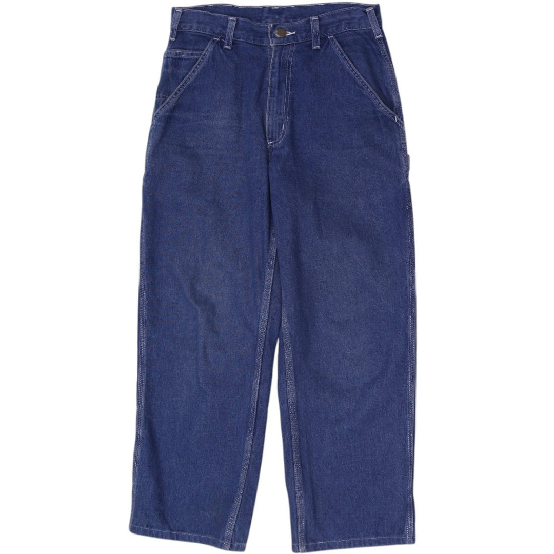 Mens Carhartt B13-DST Loose Fit Original Denim Carpenter Jeans Size 30x30