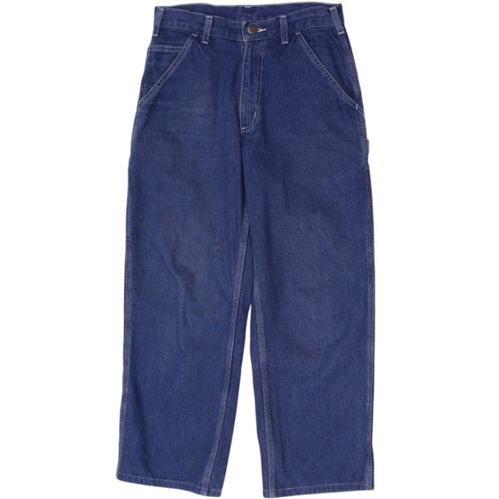 Mens Carhartt B13-DST Loose Fit Original Denim Carpenter Jeans Size 30x30
