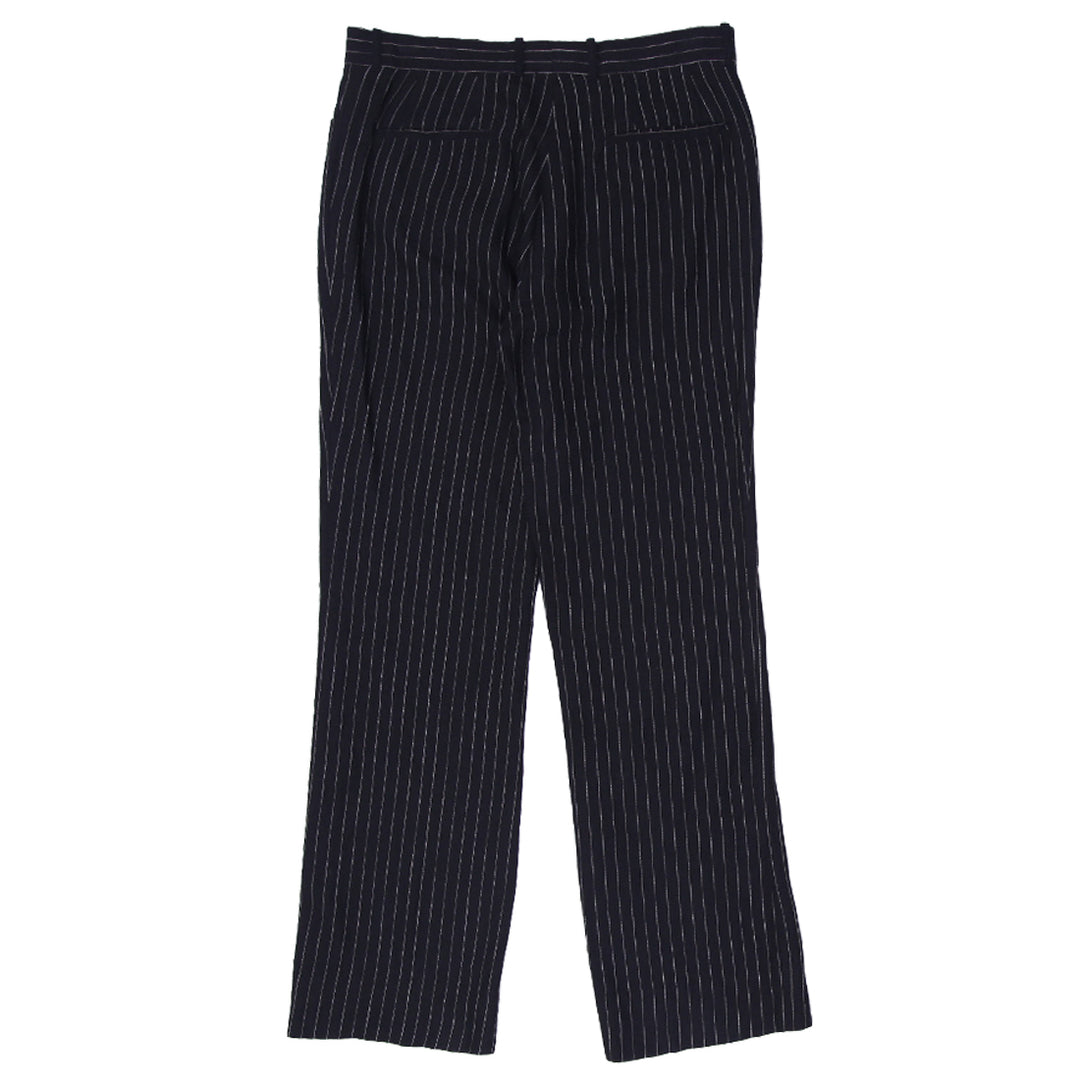 Mens Le Chateau Striped 100% Linen Pants