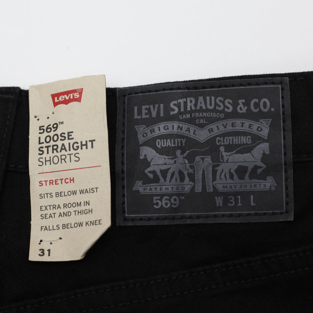 Mens Levis 569 Loose Straight Jorts Size 31