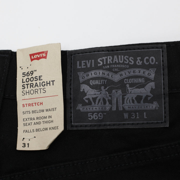 Mens Levis 569 Loose Straight Jorts Size 31