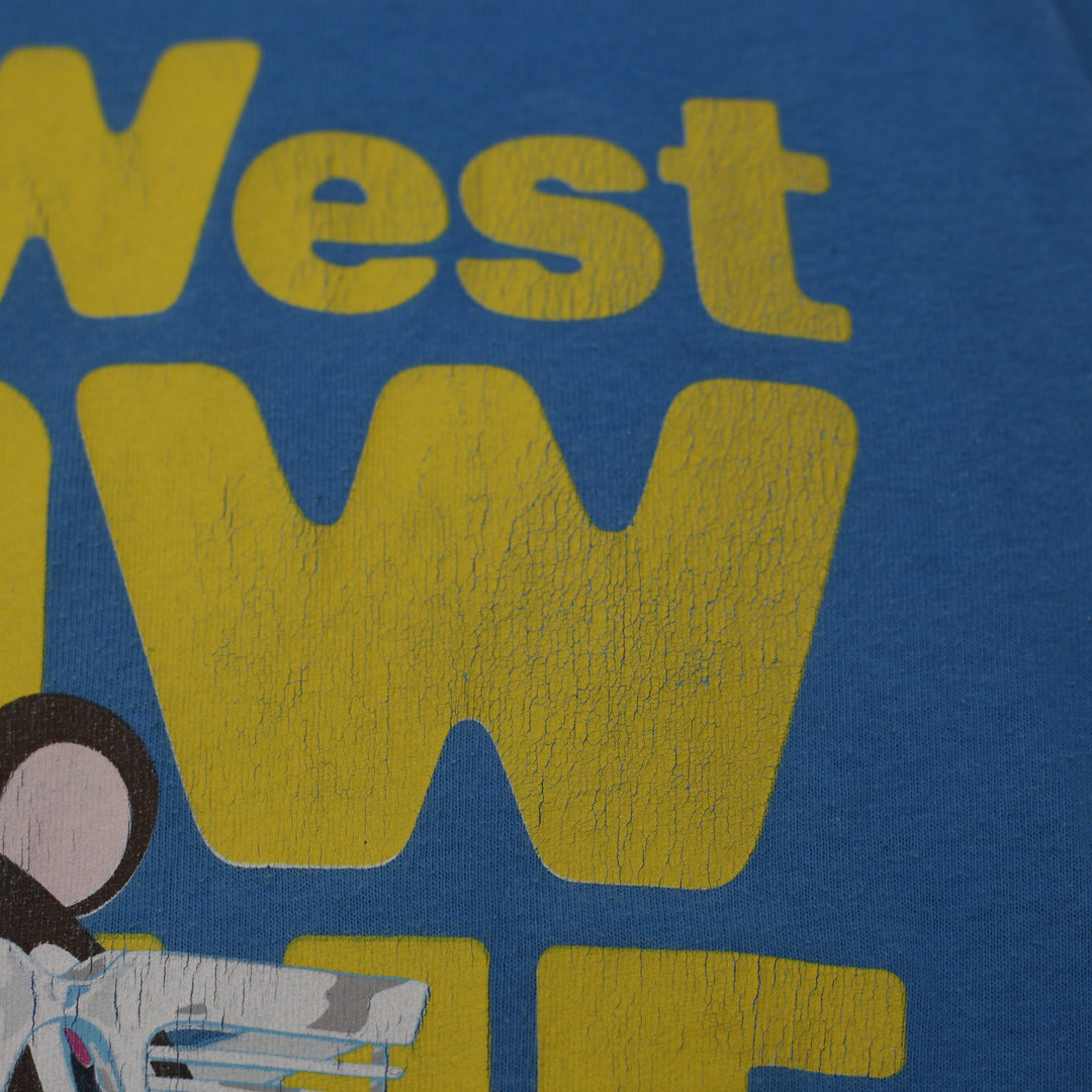 Vintage Gildan Kanye West Glow In The Dark Tour T-Shirt Size S