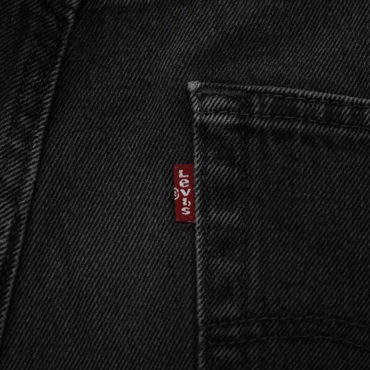 Vintage Levi’s 550 Relaxed Fit Black Denim Jeans Size W33 L32