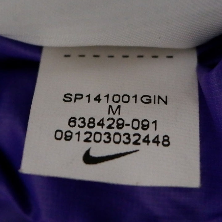 Mens Nike Destroyer Leather Sleeve Jacket