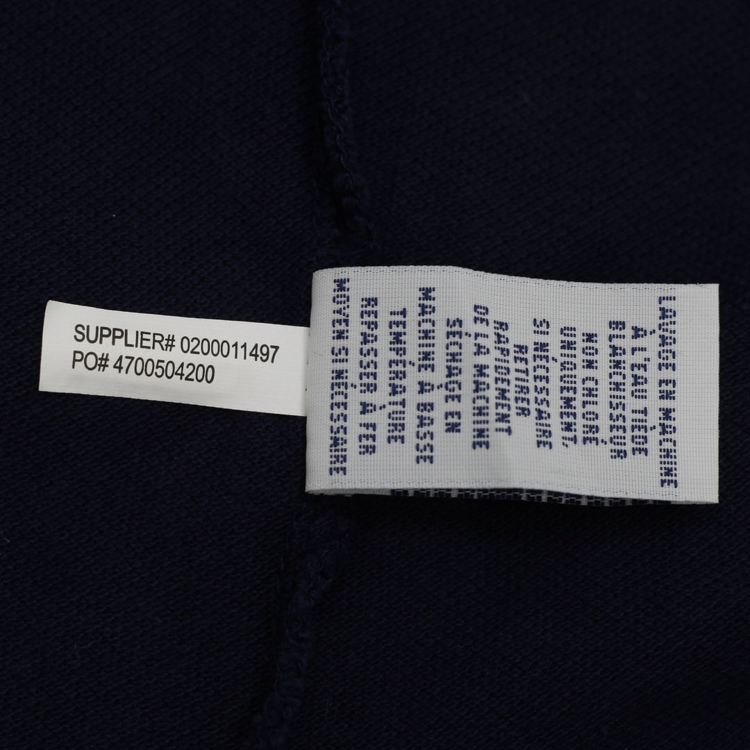 Mens Polo Ralph Lauren Big Pony Crest Sash Polo T-Shirt Navy Blue Size XL