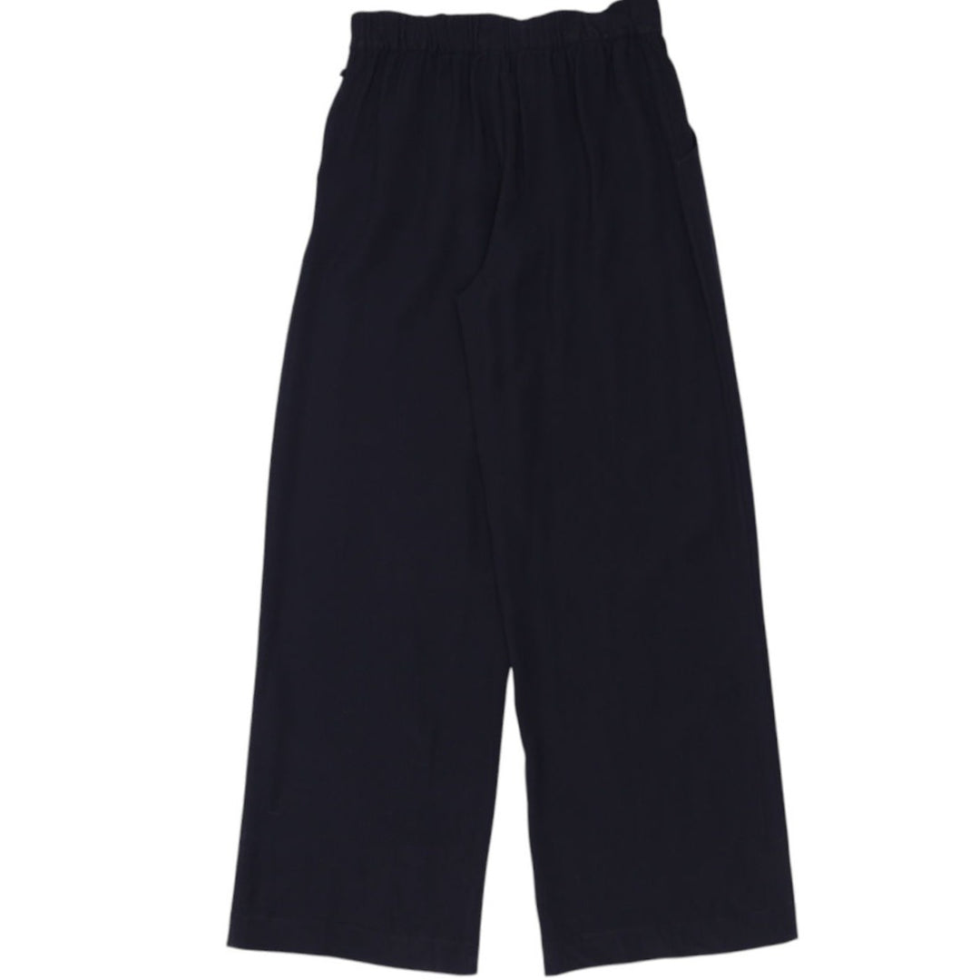 Ladies Lululemon Wide Leg Black Pants High Rise Size 8