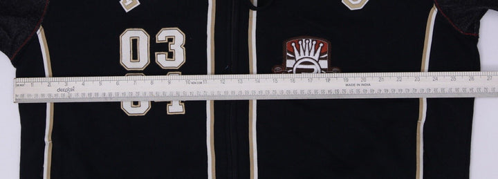 Mens Pepe Jeans Black Heavyweight Zip Up Hoodie Sleeve Jeans 2XL