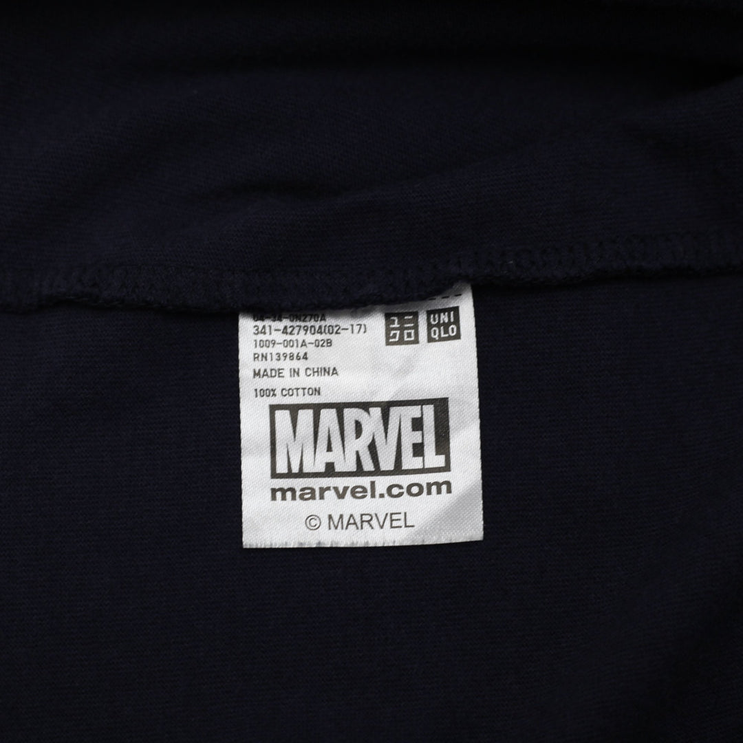 Mens Uniqlo UT Marvel T-Shirt Navy Venom Graphic Size S