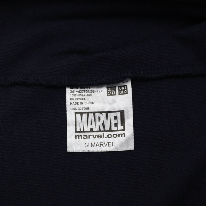 Mens Uniqlo UT Marvel T-Shirt Navy Venom Graphic Size S