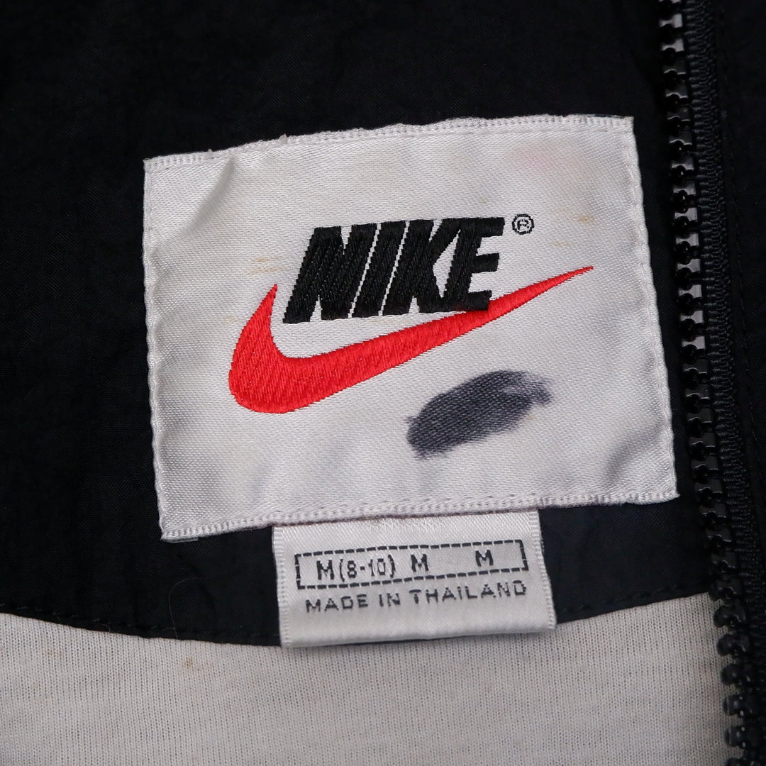Vintage Ladies 90s Embroidered Nike Logo Windbreaker Zipper Jacket | Migration_Jackets UAENAT20 - Back View | Fashion Rerun